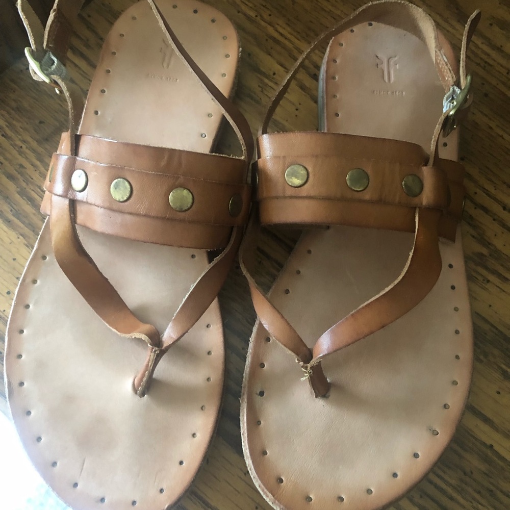 Frye leather sandals size 6.5